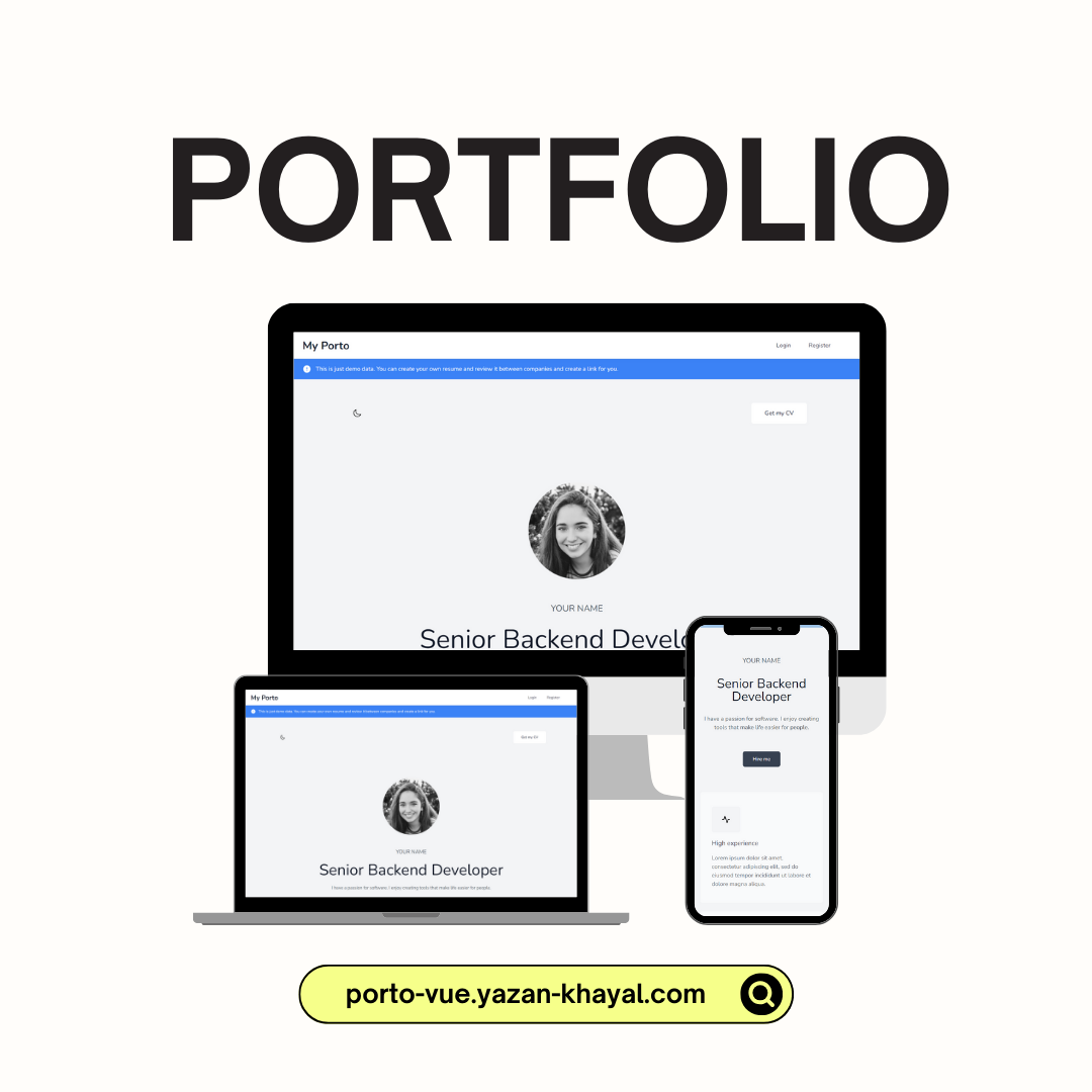 My Portfolio Vue